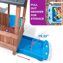 Load image into Gallery viewer, Step2 Woodland Adventure Playhouse & Slide for Kids