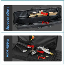Load image into Gallery viewer, Shooting Gun Bags Durable Oxford Tactical Paintball Double Rifles Backpack Hunting Gun Accessories Protection Molle Bag