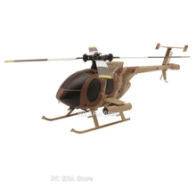 Load image into Gallery viewer, RC ERA C184 MD500 Scale 4CH Flybarless Optical Flow Gyro Stabilized RC Helicopter Remote Control Toys - Sand Yellow Livery
