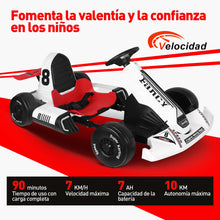 Load image into Gallery viewer, HONEYWHALE Go electric Kart for children with adjustable seat, remote Control mode, maximum speed 7 km/h, child electric car mounted with Led light and music, child electric scooter, free shipping