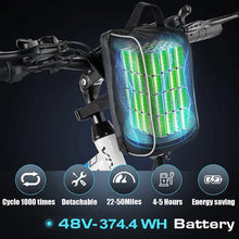 Load image into Gallery viewer, Electric Mountain Bike 26'' Commuter Ebike Adults Foldable 500W (Peak 750W) 20MPH Adult Electric Bicycles with Up to 50 Miles