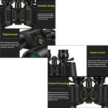 Load image into Gallery viewer, 10-380X100 Zoom Binoculars High Power HD Binoculars BAK4 Prism for Bird Watching, Hunting, Hiking, Travelling