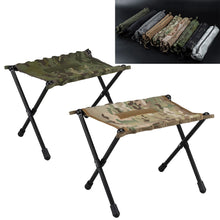 Load image into Gallery viewer, Outdoor Aluminium Alloy Folding Chair Camping Fishing Stool Tactical Multicam Portable Lightweight U Moon Chair
