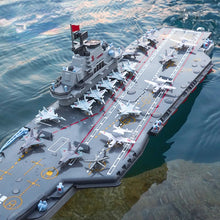 Load image into Gallery viewer, RC Battleship Model Mothership Speedboat Electric Toy Ship Gift