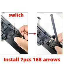 Load image into Gallery viewer, 50/80LBS Laser Aiming crossbow carbon arrow Dual use Compound Bow Pulley Bow Outdoor camping Hunting and Shooting Slingshot Acce
