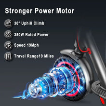 Load image into Gallery viewer, ES80 Electric Scooter 350W 19MPH APP Smart Adult Scooter 21Miles Range Shock Absorbing Anti-skid Folding M365 Kick Scooter