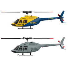 Load image into Gallery viewer, RC ERA A60 4CH Helicopter 1/42 Scale BELL-206 Optical Flow Positioning 10min Fly Time 2.4G 120M 6-Axis Gyroscope Brushless Plane