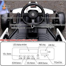 Load image into Gallery viewer, Electric Go Kart 24V Battery Powered Pedal Go Karts for 6+ Kids Adults Ride on Car Electric Vehicle Car Racing Drift Car