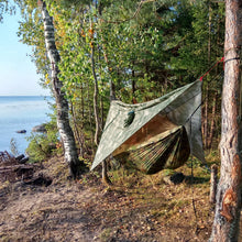 Load image into Gallery viewer, Anti Outdoor Camping Hammock With Mosquito Net And Rain Tent Equipment Supplies Shelters Camp Bed Survival Portable Hammock