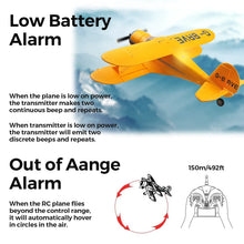 Load image into Gallery viewer, WLtoys A300 4-CH RC Plane, Beechcraft D-17 RC Airplanes with Lights, 6G/3D Brushless RC Planes for adults, Outdoors and Gifts