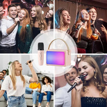 Load image into Gallery viewer, Karaoke Machine Handheld Speaker Wireless Portable Karaoke Speaker With Microphone Wireless Speaker For Kids Toddler Home Party