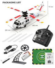 Load image into Gallery viewer, K270 Black Hawk UH-60L Brushless Optical Flow Altitude Hold Version 4-CH 4-Blade Aileronless Helicopter with 6-Axis Gyro
