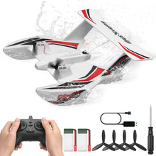 Load image into Gallery viewer, SucceBuy EPP Foam RC Plane 2.4G 3CH Radio Control Aircraft Sea And Air RC Glider Water Land Flying Airplane Toys Gift For Boys