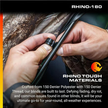 Load image into Gallery viewer, 3 Person See Through Hunting Ground Blind,Adjustable Openings, Includes Tie Down Stakes,Realtree Edge