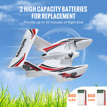 Load image into Gallery viewer, SucceBuy EPP Foam RC Plane 2.4G 3CH Radio Control Aircraft Sea And Air RC Glider Water Land Flying Airplane Toys Gift For Boys