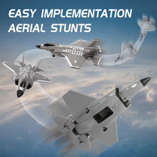 Load image into Gallery viewer, FX9635 Four Channel Remote Control Aircraft F35 Culvert Fighter Brushless Motor Fixed Wing Foam Aircraft Children Birthday Gifts