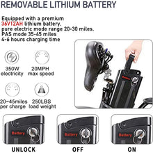 Load image into Gallery viewer, Electric City Bike for Adults 250W/350W Electric Bicycle for Adults High Speed Brushless Gear Motor E-Bike