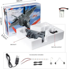 Load image into Gallery viewer, SIynhoo RC Plane -F22 Raptor Model Toy Airplane Glider 2 Channels