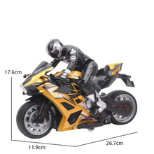 Load image into Gallery viewer, 2.4G High radio controlled RC Motorcycle Speed  Stunt