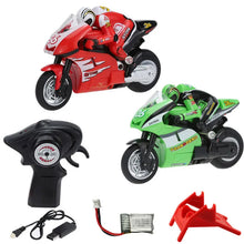 Load image into Gallery viewer, RC Motorcycle Electronic Remote Control Racing Car High Speed Electric Off-Road Car Rechargeable 2.4Ghz Stunt Motorbike For Boys