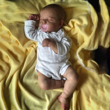 Load image into Gallery viewer, 50CM Realistic Finished Bebe Reborn Silicone Vinyl Cloth Body Doll