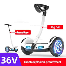 Load image into Gallery viewer, 8/10 inch 36/54V Kids Adult Smart Handle Leg Bar Electric Scooter 2 Wheel Stand Up Self Balancing Hoverboard custom