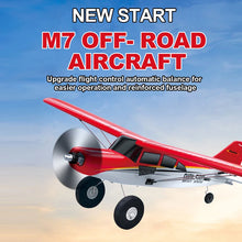 Load image into Gallery viewer, Qidi560 RC Plane Moore M7 Off-road 4CH Remote Control Airplane Brushless Fixed Wing Aircraft Model EPP Foam Toys for Children