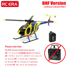 Load image into Gallery viewer, RC ERA C184 Mini MD500 with Optical Flow Sensor Scale Micro RC Helicopters for Adults Beginner Remote Control Hobby Toys Gift