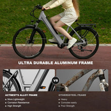 Load image into Gallery viewer, Electric Bike - 468Wh Removable Battery, 26 Inch Electric Bicycle, Peak 750W Motor Ebike, with 7 Speed, Up To 50 Miles, E-Bikes