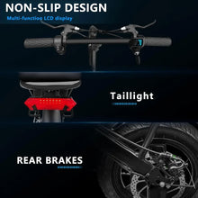 Load image into Gallery viewer, Folding Ebike,Electric Bicycle with Removable Battery, 20MPH Commuting Electric Bike, High Brushless Gear Motor