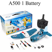 Load image into Gallery viewer, WLtoys A220 A210 A260 2.4G 4Ch 6G/3D Stunt Plane Six Axis RC Fighter RC Airplane Electric Glider Unmanned Aircraft Outdoor Toy