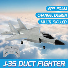 Load image into Gallery viewer, J-35 RC Plane 2.4G 4 Channels Airplane FX9631 3D 6G Brushless EPP Remote Control Stunt Aircraft Toys for Adult Children
