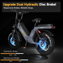 Load image into Gallery viewer, Electric Bike,48/52V 60Ah Electric Commuting Bike,200Miles Long Range, Peak 1200W Power Ebike, Electric Bicycle for Adults