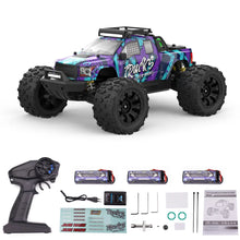 Load image into Gallery viewer, JIUSI PT14R 1/14 RC Racing Car 3S Battery 4WD 80km/h Brushless Motor 2.4G Remote Control 35C High Speed Off-road RC Truck