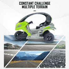 Load image into Gallery viewer, 2.4G RC Stunt Three-wheeled Motorcycle Remote Control Spray Motorcycle 5CH Cool Lights Electric Car Model Kids Toys Boys Gifts