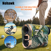 Load image into Gallery viewer, Nohawk Golf Laser Rangefinder 600M 1000M Multifunctional Telescope with Flag-Lock Slope Distance Meter for Hunting Monocular
