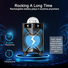 Load image into Gallery viewer, VeGue Karaoke Machine for Adults & Kids, Bluetooth Speaker PA System with 2 Wireless Microphones, 10'' Subwoofer,Church(VS-1088)