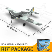 Load image into Gallery viewer, Volantex RC Planes for Adults,4-CH FW190 Fighter RC Airplane,One-Key Aerobatic, Stable and Safe,Suitable for Outdoor Activity