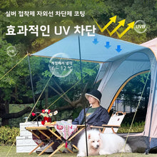 Load image into Gallery viewer, Camping Family luxury Tent 4-12 Person Double Layers Oversize 2 Rooms Thickened Rainproof Outdoor Family Camp Tour Equipment