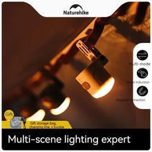 Load image into Gallery viewer, Naturehike Mini Light Portable Lamp Waterproof Lighting Ultralight Flashlight Outdoor Headlight Camp Lantern Pocket Tools 70g