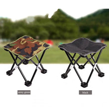 Load image into Gallery viewer, Folding Fishing Stool Chair Collapsible Portable Oxford Fabric Foldable Fishing Seat Support for Outdoor Camping Hunting Hiking
