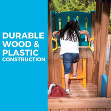 Load image into Gallery viewer, Step2 Woodland Adventure Playhouse & Slide for Kids