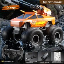 Load image into Gallery viewer, JJRC Q213 RC Off-road Stunt Car Amphibious Vehicle Children's Toy Cars 4WD 2.4G Pick-up Truck Water Cannon Remote Controlled Car