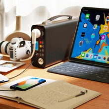 Load image into Gallery viewer, New Outdoor Camping Portable 220V 300W Power Bank 90Ah LED Display Home Emergency Camping Power System Charging Generator Backup