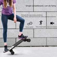 Load image into Gallery viewer, Gryan one-piece four-wheel scooter adult children electric skateboard wireless remote control walking entertainment