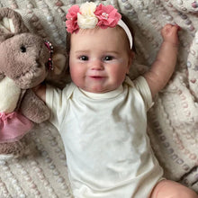 Load image into Gallery viewer, Full Vinyl Body Girl Waterproof Reborn Doll Maddie Hand-Detailed
