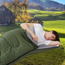 Load image into Gallery viewer, Extra thick XL Sleeping bag Large Wide Camping Sleeping Bags Portable Waterproof for Backpacking Hiking Warm Cool Weather