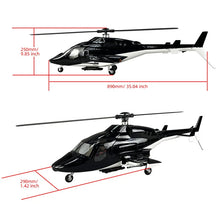 Load image into Gallery viewer, Roban 470 Size Airwolf RTF Version RC Helicopter Aircraft remote control Modelr