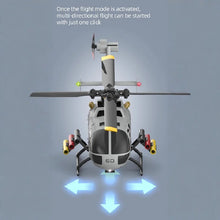 Load image into Gallery viewer, JJRC New Brushless Gimbal Flow RC Helicopter Model One Button Roll Stunt Adult Toy Remote Control Helicopter Airplane Simulation