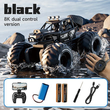 Load image into Gallery viewer, Amphibious 4WD RC Crawler 50Min Run Time IPX7 Waterproof APP and Gesture Control Off Road Drift HD Camera For All Terrain Advent